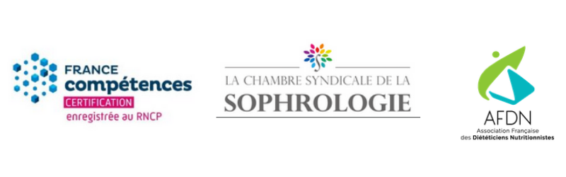 Mes formations en sophrologie et diététique
