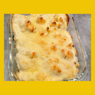 Recette diététique - Gratin de chou fleur
