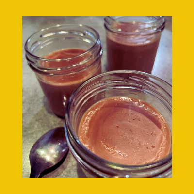 Recette diététique - Crème au chocolat légères