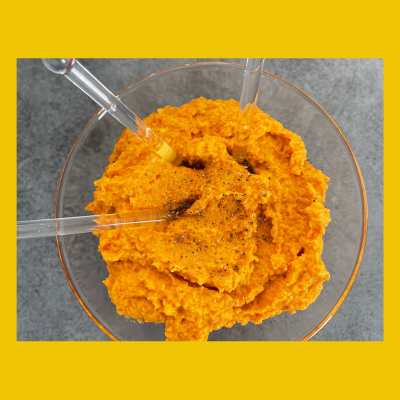 Recette diététique - Houmous de carotte au sésame